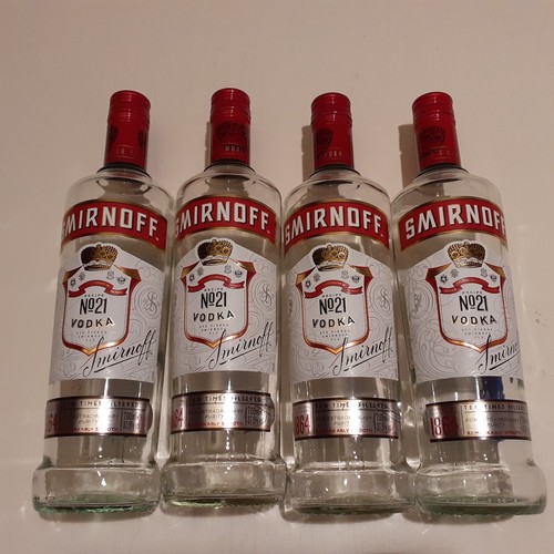 Smirnoff four empty 21 - smirnoff, (4)