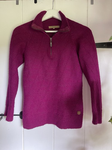 Dubarry wool quarterzip jumper - wool,
