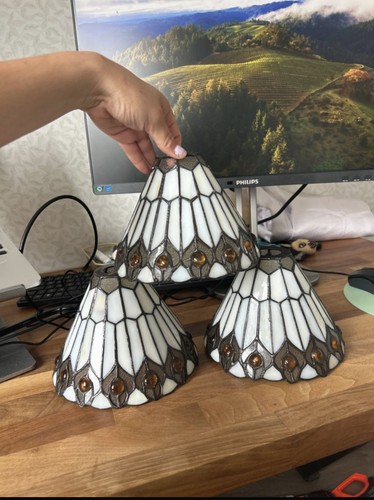 Tiffany glass lamp shade - tiffany,