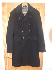 Zara Man Male Overcoat, Black