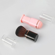 Portable Retractable Makeup Brush, Face Blush Brush for Highlighter Bronzer