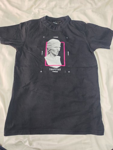 Trapstar shirt black with - t-shirt,