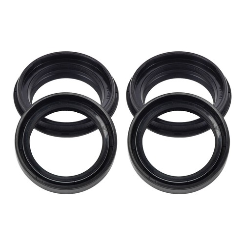 Black fork seals dust - black,
