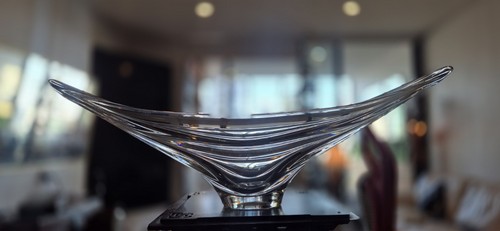 Vtg large art vannes - large, glass
