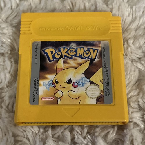 Pokemon yellow gameboy - yellow,