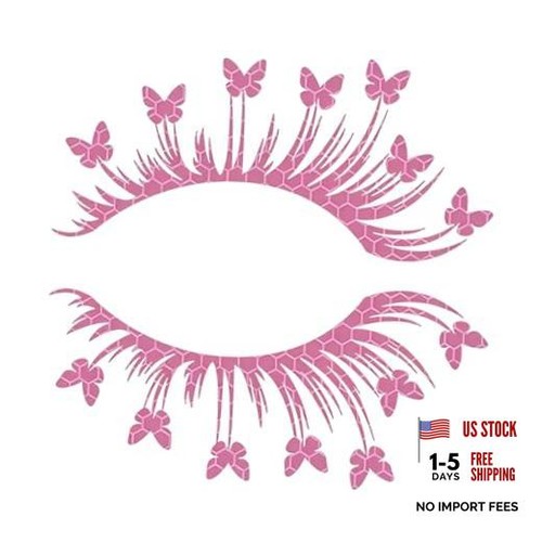 2pcs car headlight eyelashes - 2pcs,