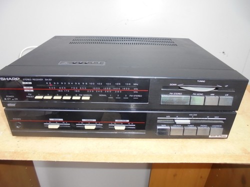 Sharp 201e stereo receiver - stereo,