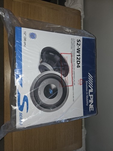 Alpine w12d4 12 sub - s2-w12d4, 12"