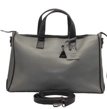 New Large Mid Grey & Black