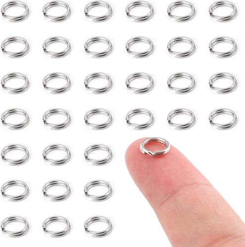 Pcs split rings 6mm - 6mm, mini