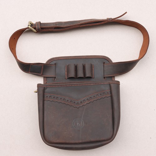 Leather hunting skeet trap - leather,