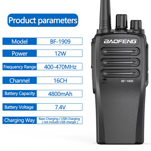 Baofeng 1909 12w long range - baofeng,
