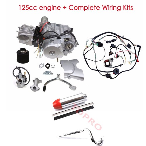 125cc engine semi auto - 125cc, motor