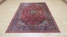 Persain Oriental Carpet Rug Hand Made Wool Vintage 6ft 7" x 4ft 8"