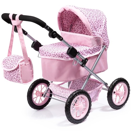 Pink doll stroller animal - stroller,