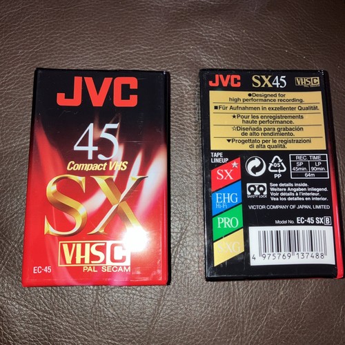 Jvc sx45 vhs compact - sx45, vhs-c