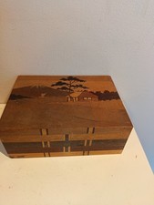 vintage Japanese puzzle box