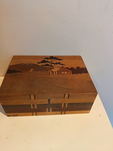 Vintage japanese puzzle box - japanese,