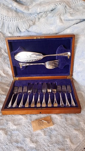 Boxed set silver - of, plated