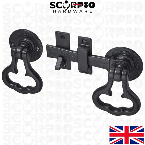 Ring gate latch - gate, antique