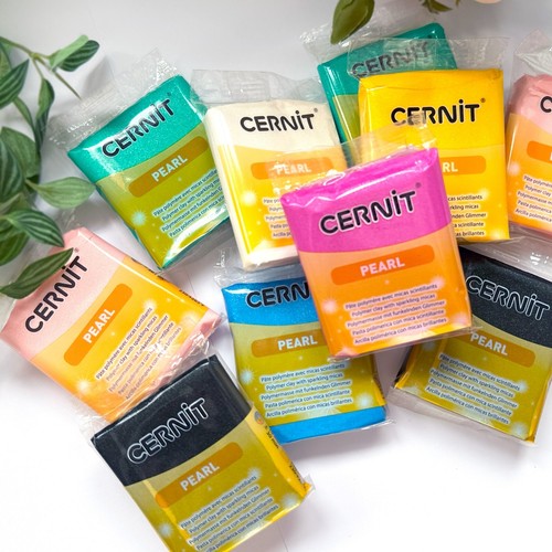 Cernit pearl polymer clay 56g - pearl,