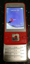 Sony Ericsson C903 Cybershot Red Slide Mobile Phone 