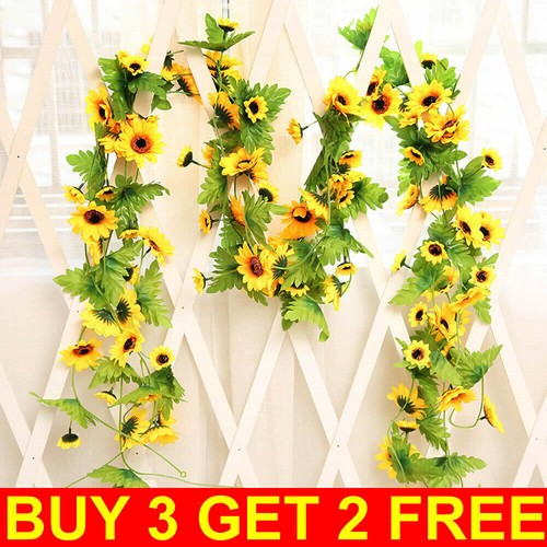 8ft fake artificial sunflower - artificial,