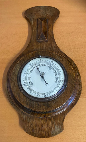 Vintage banjo style barometer - banjo,