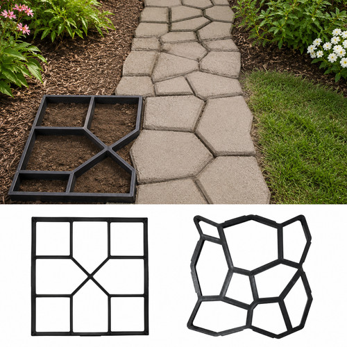Garden paving pavement - garden, mold