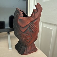 Disneyland Trader Sams Enchanted Tiki Bar Piranha Pool 2nd Edition Burgundy Mug 