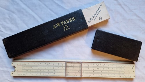 Slide rule faber - rule, d.r.p