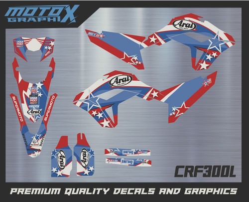 Decal kit for honda - honda, 300l