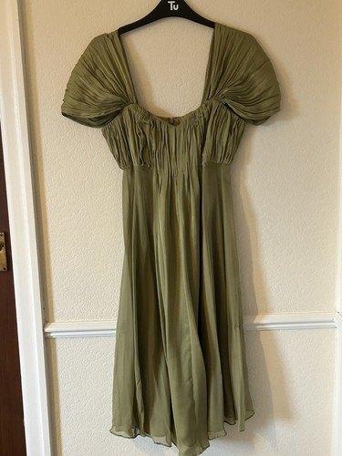 Phase eight green silk dress - eight,