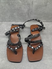 Zara black GENUINE LEATHER