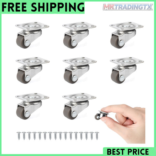 8pcs small caster wheels - 8pcs,