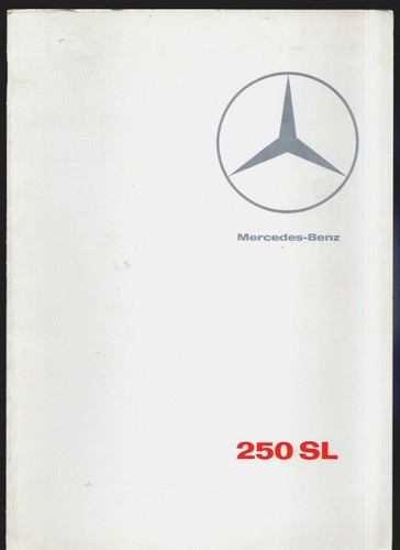 Mercedes benz 250 pagoda - sl,