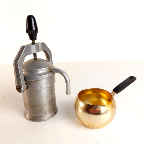 Vintage camping coffee maker - vintage,