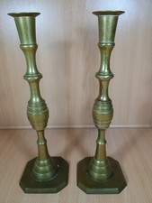 Vintage Pair of Solid Brass