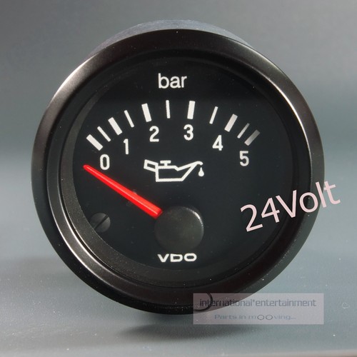 Vdo oil pressure 24v bar - 24v, 5