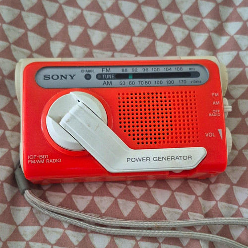 Sony icf b01 portable - icf-b01, am/fm