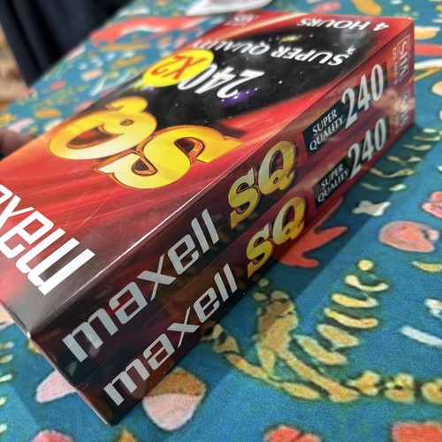 Vhs blank video cassette tapes - vhs,