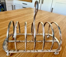 Silver Plate Toast Rack -