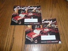 1986 GMC Trucks Sales Mailers