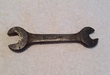 VINTAGE DOMINO 1181 SPANNER WRENCH TOOL DOUBLE OPEN END 3/8 1/2 A/F VEHICLE AUTO