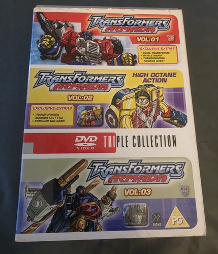 Transformers armada dvd - transformers, pg