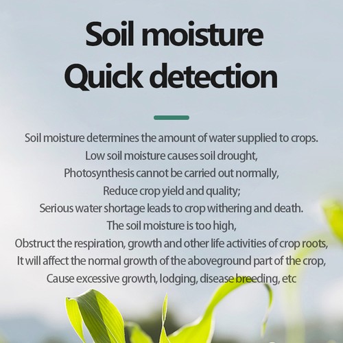 Soil meter moisture - soil, ph