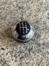 BMW MINI One / Cooper Chrome & Black Plastic 5 Speed Gear Knob for R50 R52