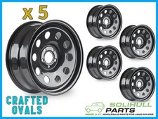 Modular 17 x 8 Black Steel