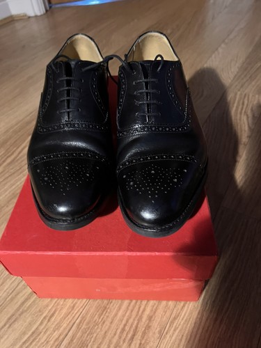 Barker mirfield black leather - barker,