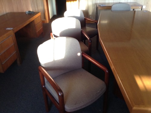Board room table and carver - room,